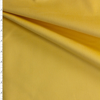Buttercup 14 Wale Corduroy From Robert Kaufman #28763 Fabric By The Yard